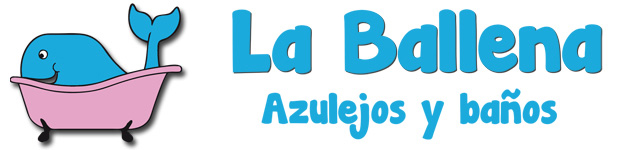 Logo La Ballena Azulejos y Baños